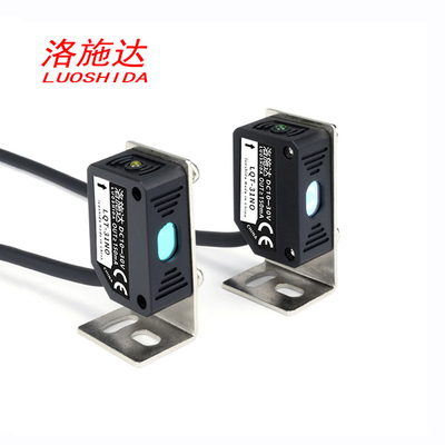 Par le type de poutre capteur de proximité de laser de place avec le type de câble 3 lumière visible 660nm du fil Q31